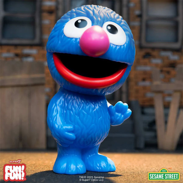 Super 7 Fun! Fun! Sesame Street Grover Figure